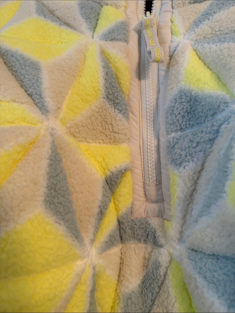 FP MOVEMENT. Geometric fleece jacket. Size small. Worn once - Picture 3 of 6